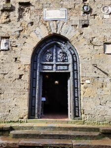 Entrance of Palazzo dei Priori