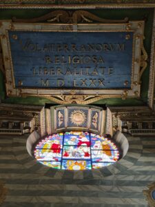 Window inside the Cathedral