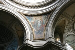 pendentive painting - 'The Nation'