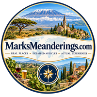 Marks Meanderings Personal Travel Blog