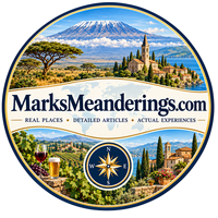 Marks Meanderings Personal Travel Blog
